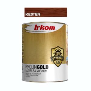 Irkolin Gold - lazura sa voskom - Kesten 0,75l i 3l