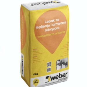 Lepak za stiropor Webertherm univerzal 25kg
