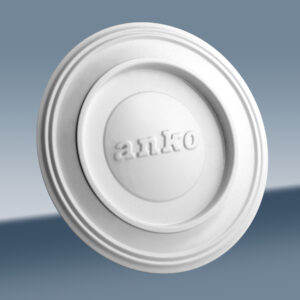 Štucna Ø118-120mm bela – HV lim