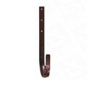 Kuka za oluk r.š. 333mm (držač oluka) - braon