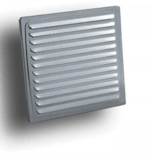 Ventilaciona rešetka 150×150/Ø110mm pocinkovana – HV lim