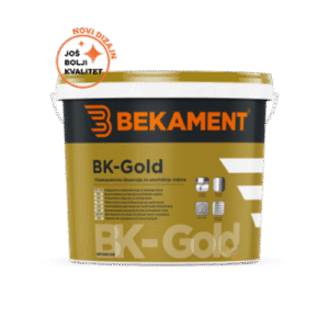 BK Gold - Visokopokrivna disperzija bele boje za unutrašnje zidove 10l