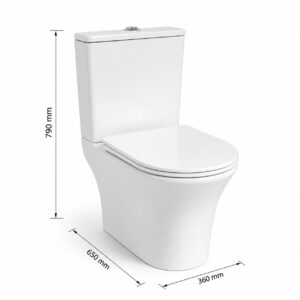 Monoblok Aura Rimless sa soft close daskom