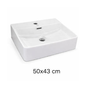 Lavabo nadgradni Mido 50x43cm