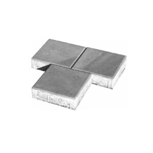 Behaton kocke 20x20 sivi 6cm