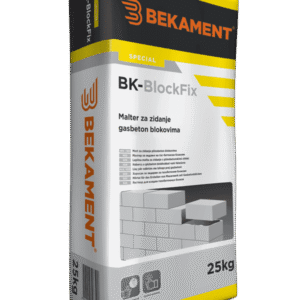 BK-Blockfix malter za zidanje siporeks blokovima 25kg